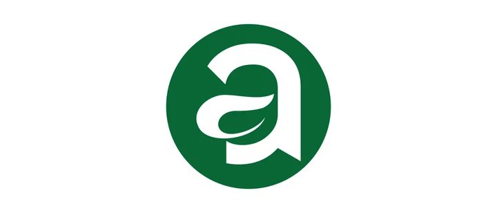 Logo Cliente com símbolo da letra A